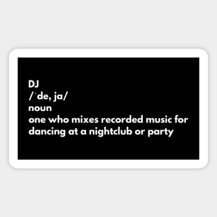 The Definition of a DJ - Text Magnet